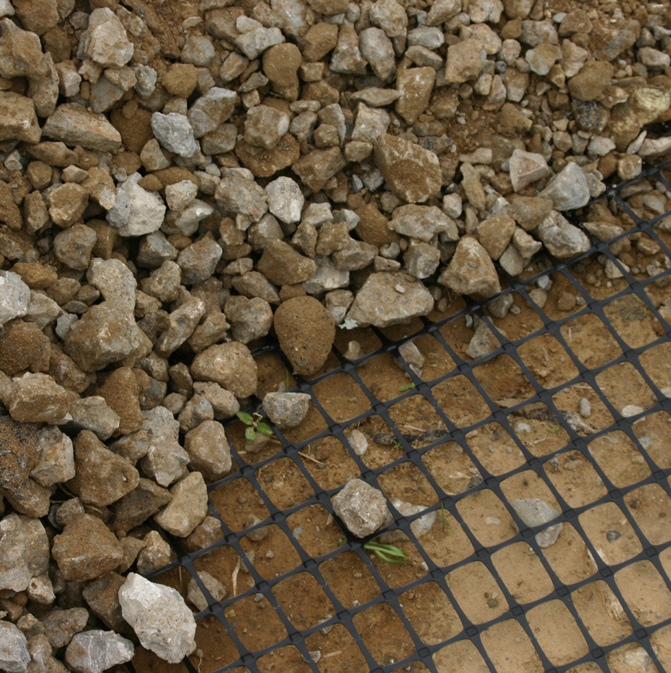 Soil base Reinforcement with Geogrids in Africa