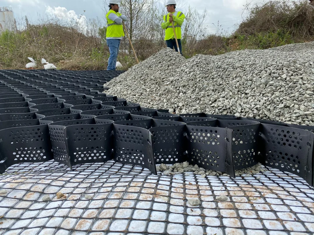 HDPE Geocell - GS150-445 (Textured) 150 mm (3 m × 11 m Panel)