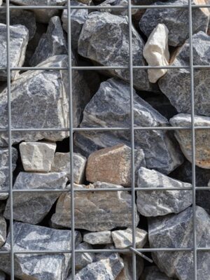 Galv Welded Mesh (50MMx 50MM)  Gabion Basket 2mx1mx1m