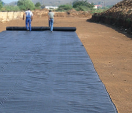 Woven PolyTape Geotextile Supplier PolyTape 105kN/m High-Flow Woven PP Geotextile (5.2m x 100m Roll)