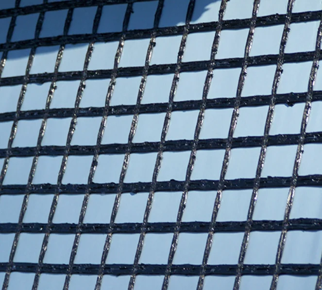 Glass fibre Asphalt Reinforecement Geogrid Geosynthetics Africa GGA 50 SA - Asphalt Reinforcement Glass Geogrid, Self-Adhesive (2.0m × 100m)